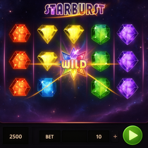 Hommerson - Starburst Slot Game by NetEnt