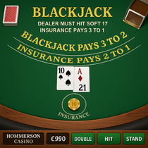 Hommerson - Blackjack Table Game